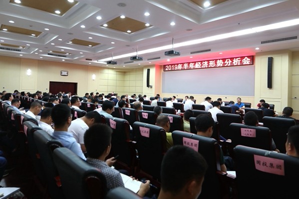 我县召开2019年半年经济形势分析会　以产业比实力　以项目论英雄