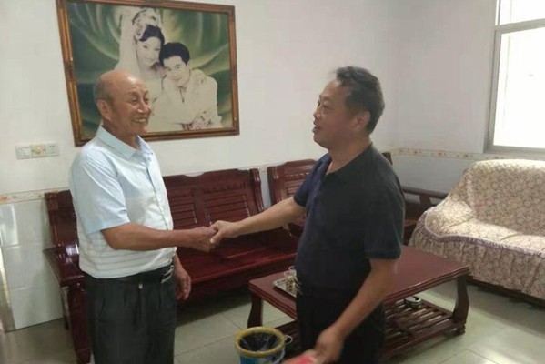 浓浓“八一”情：尹诺昂走访慰问伤残退役军人