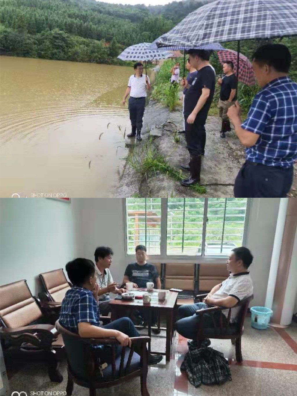 【鸾山镇】县人民政府副县长唐军全到鸾山指导防汛救灾工作