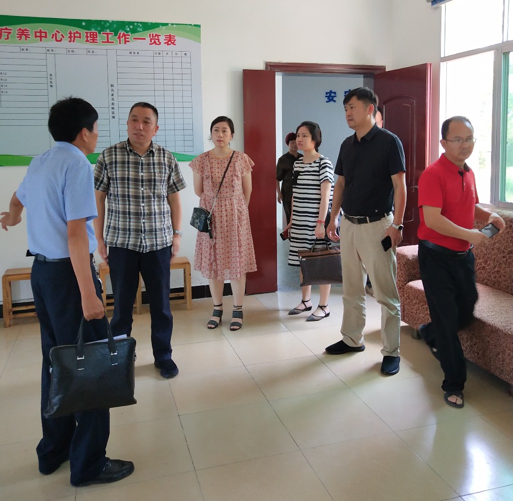 市卫健委杜志强来攸调研计生与老年健康工作