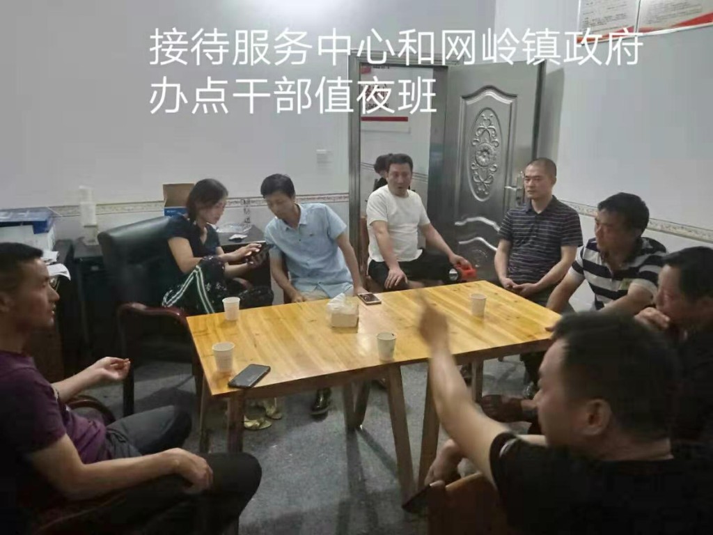 众志成城  共抗洪灾 ---防汛抢险行动中的网金村驻村帮扶队