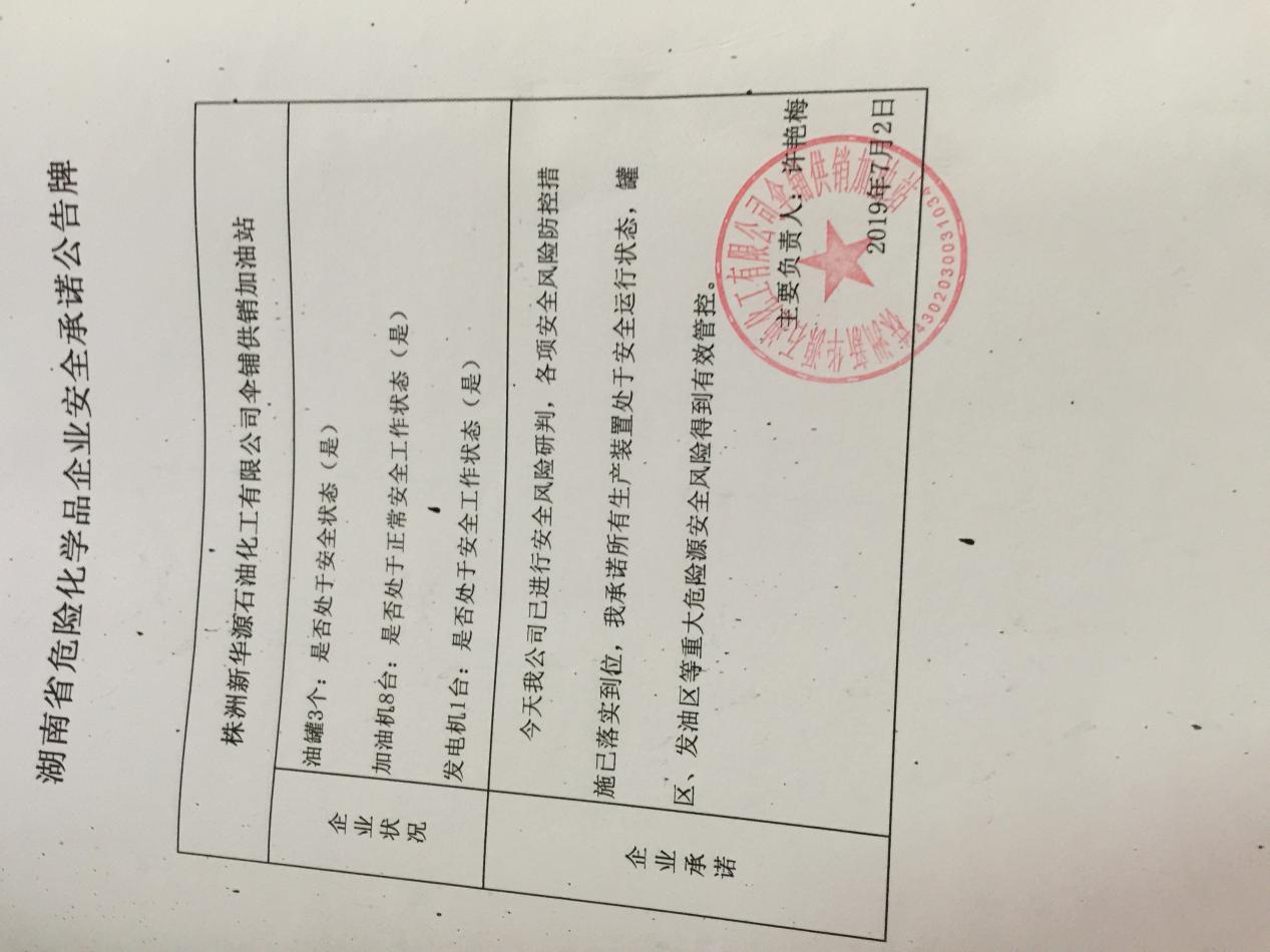 20190702安全承诺公告牌公示