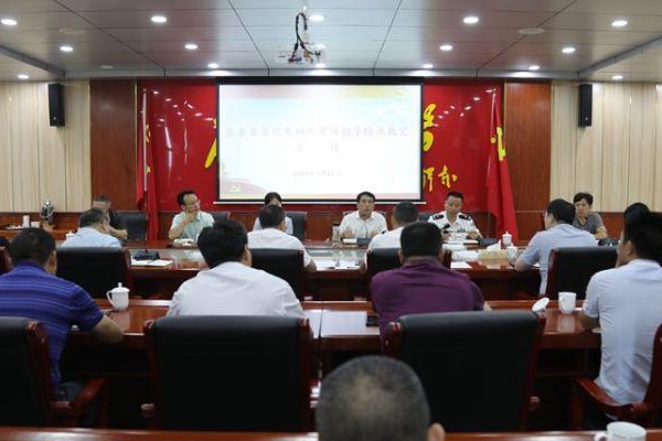 康月林到网岭指导防汛抗灾