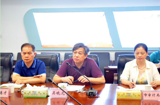 湘潭市人民政府办公室杨卫国副主任等一行来株考察