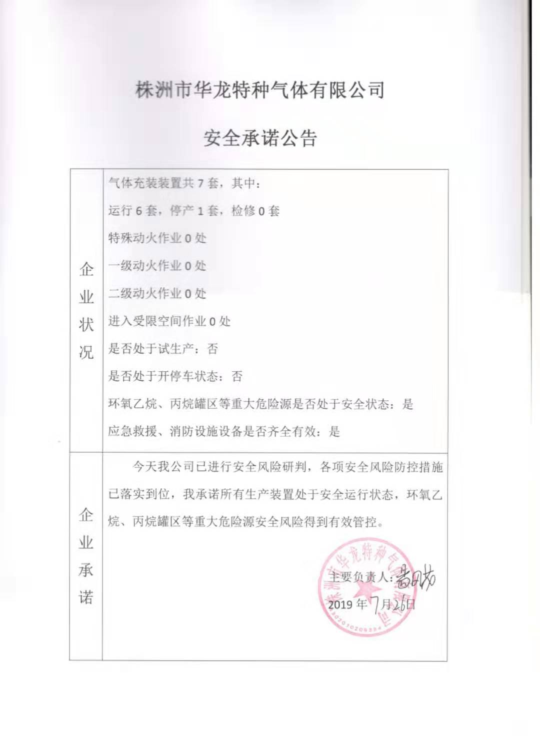 20190726安全承诺公告牌公示
