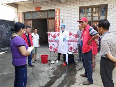 再出发，只为打赢灾后防病攻坚战
