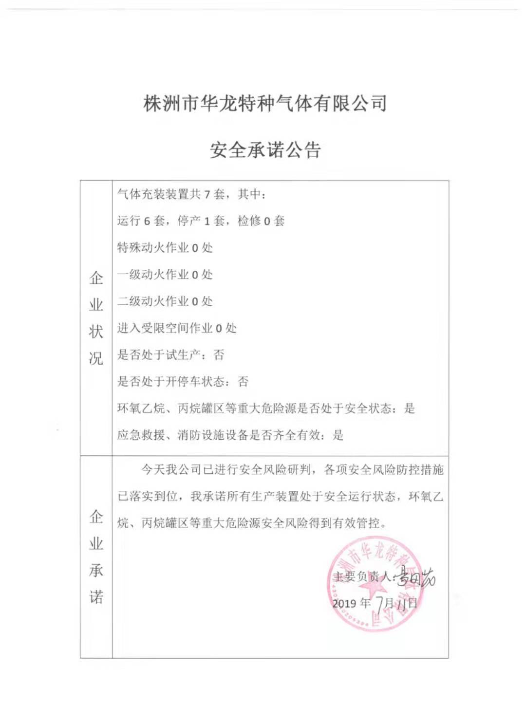 20190711安全承诺公告牌公示