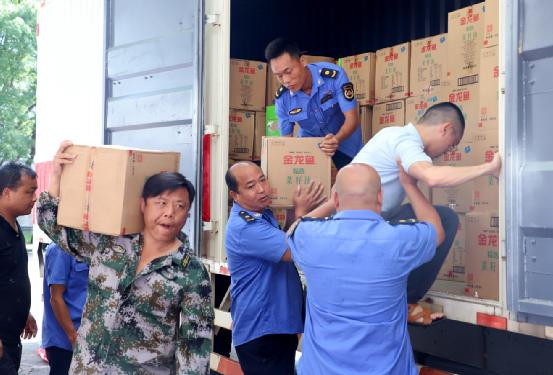 区文旅广体局积极号召辖区内企业、协会投身防汛救灾工作