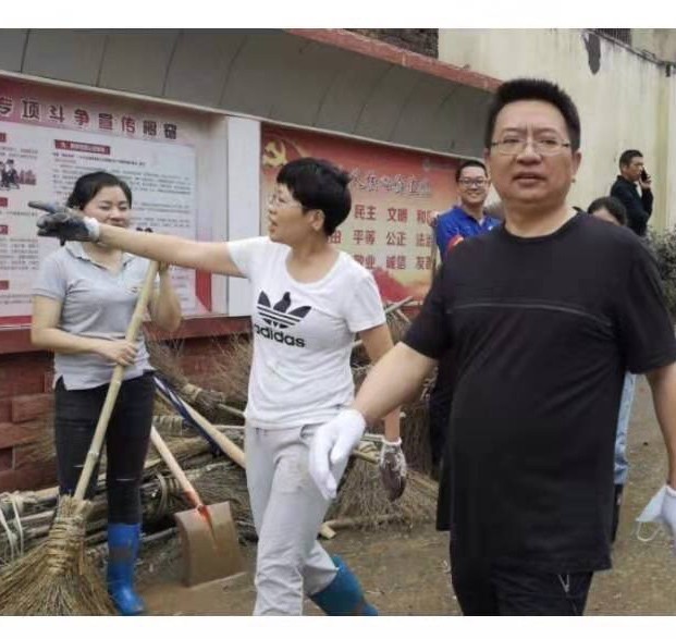 大水无情天元有爱 ——天元教育系统“情系三门”，众志成城抗洪救灾