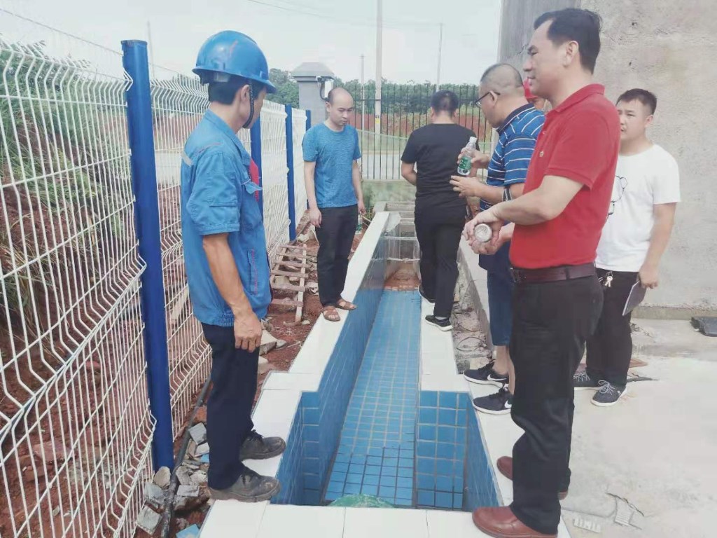 株洲市生态环境局攸县分局     对昊华生物科技有限公司及园区污水处理厂进行专项环保检查