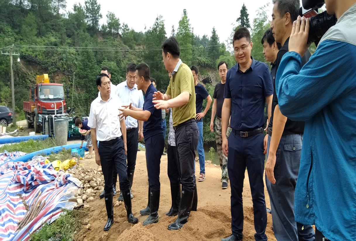 "7.6"大雨来袭，水利人在坚守