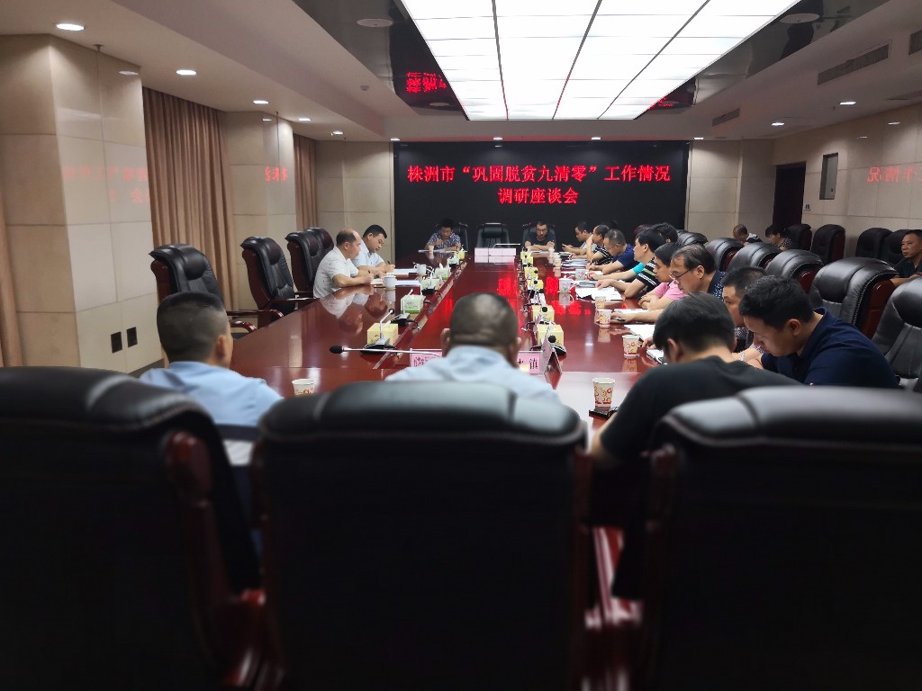 市扶贫办来攸调研“巩固脱贫九清零”工作