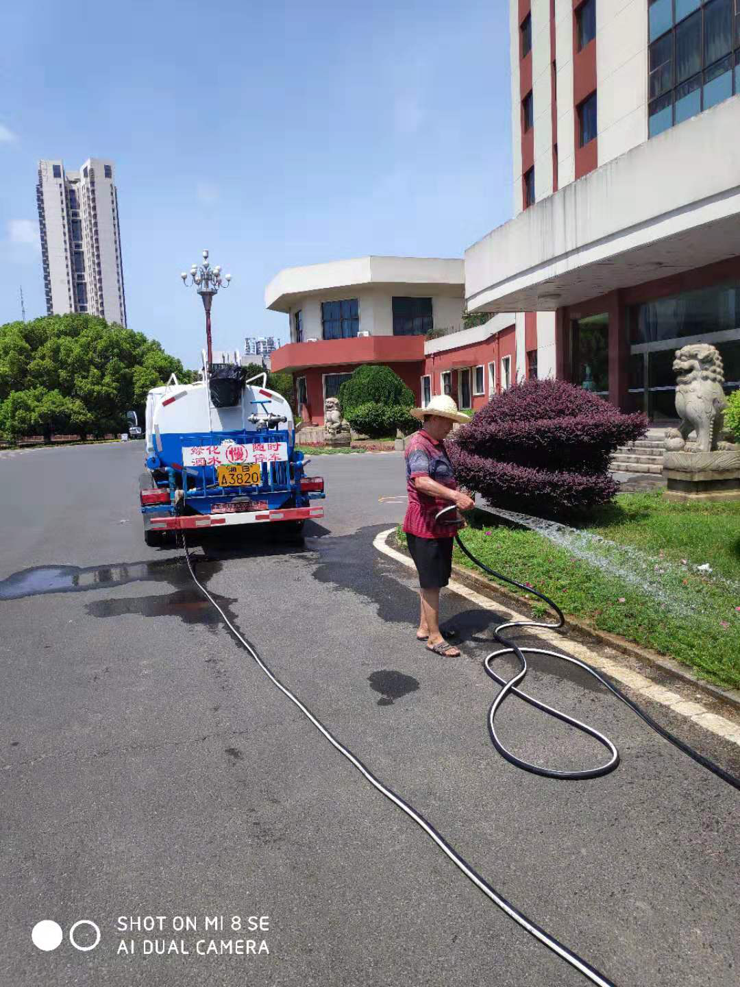 株洲市苗圃全力奋战在抗旱保苗第一线
