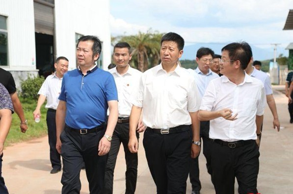 市委副书记王洪斌来攸调研人居环境整治和农业产业发展工作