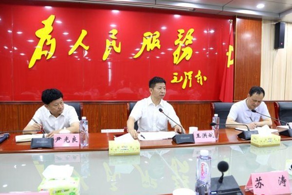 市委副书记王洪斌来攸调研人居环境整治和农业产业发展工作