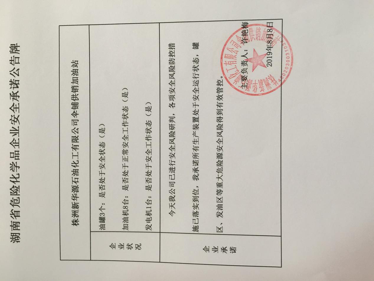 20190808安全承诺公告牌公示