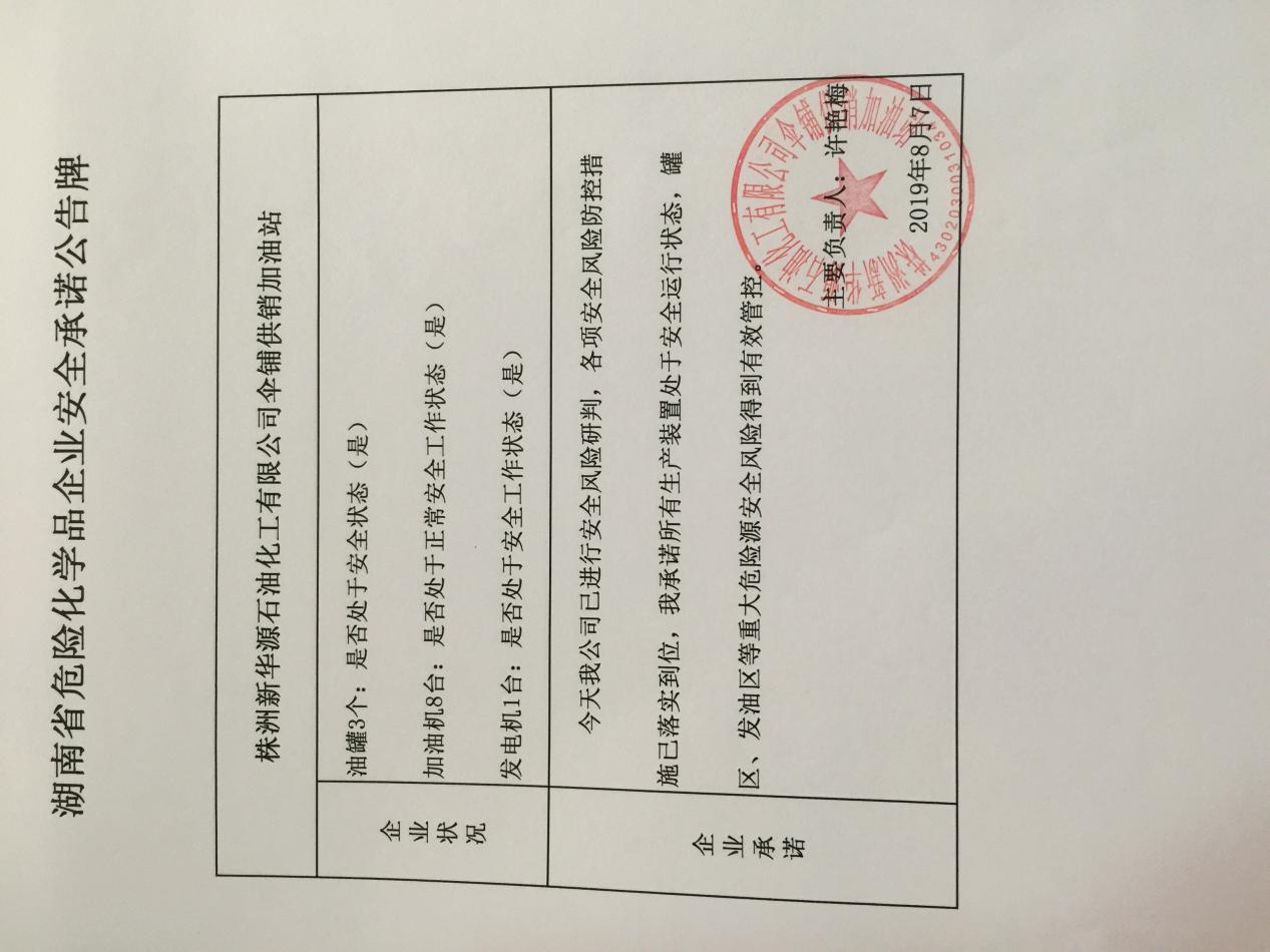 20190807安全承诺公告牌公示