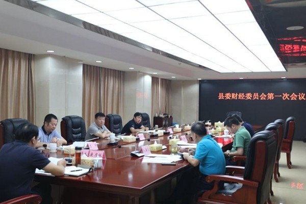 县委财经委员会第一次会议召开