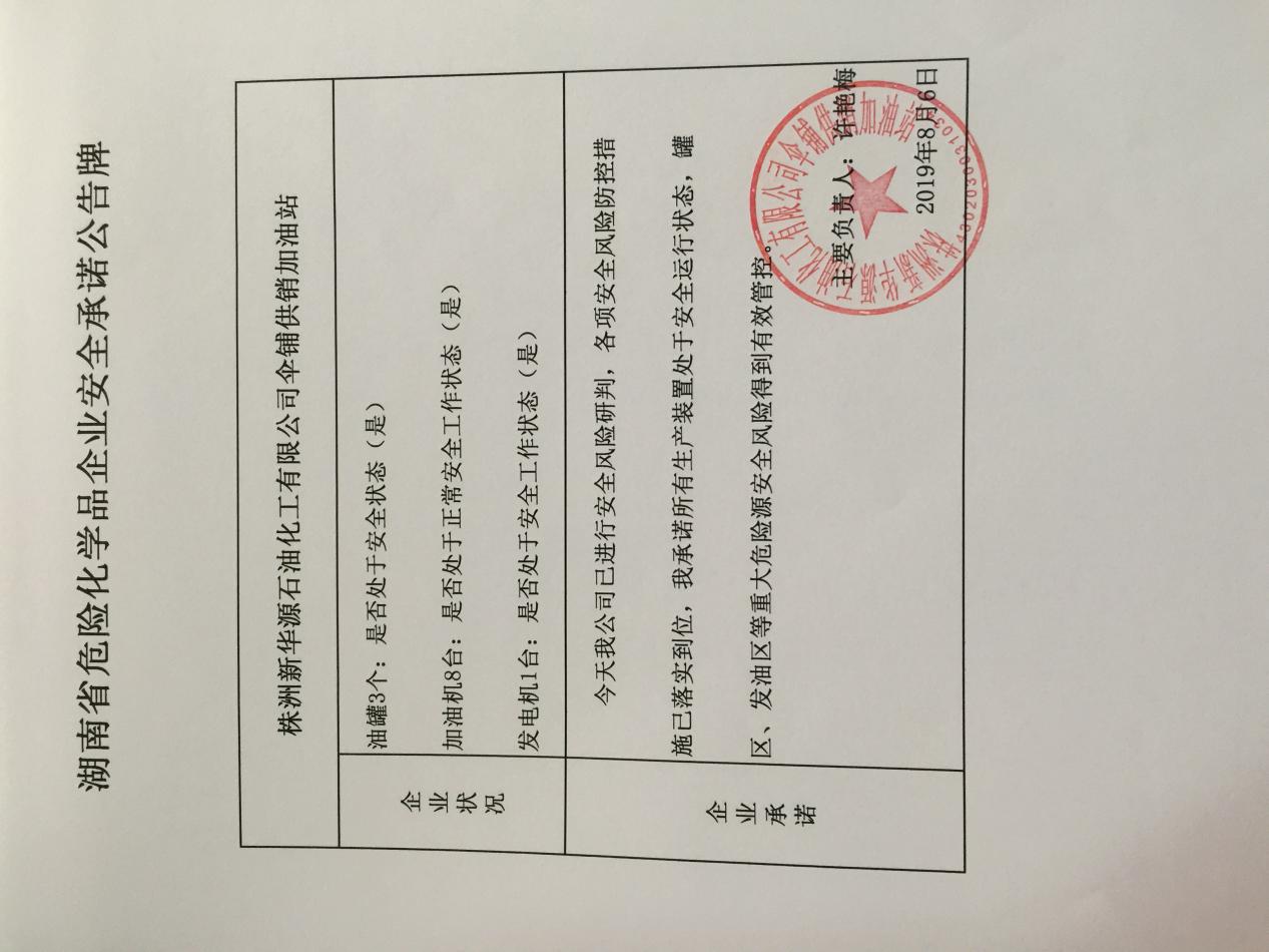 20190806安全承诺公告牌公示