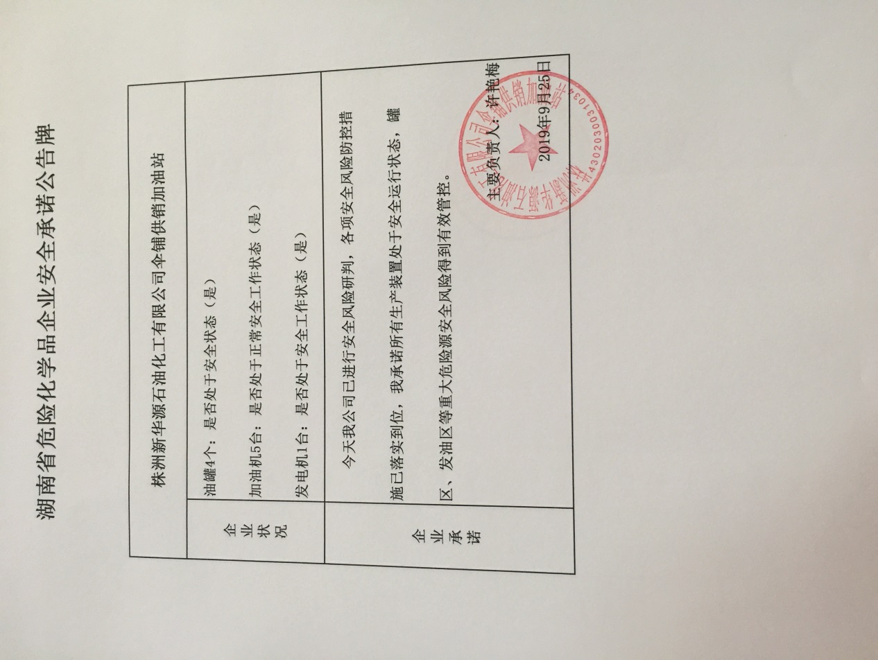 20190925安全承诺公告牌公示