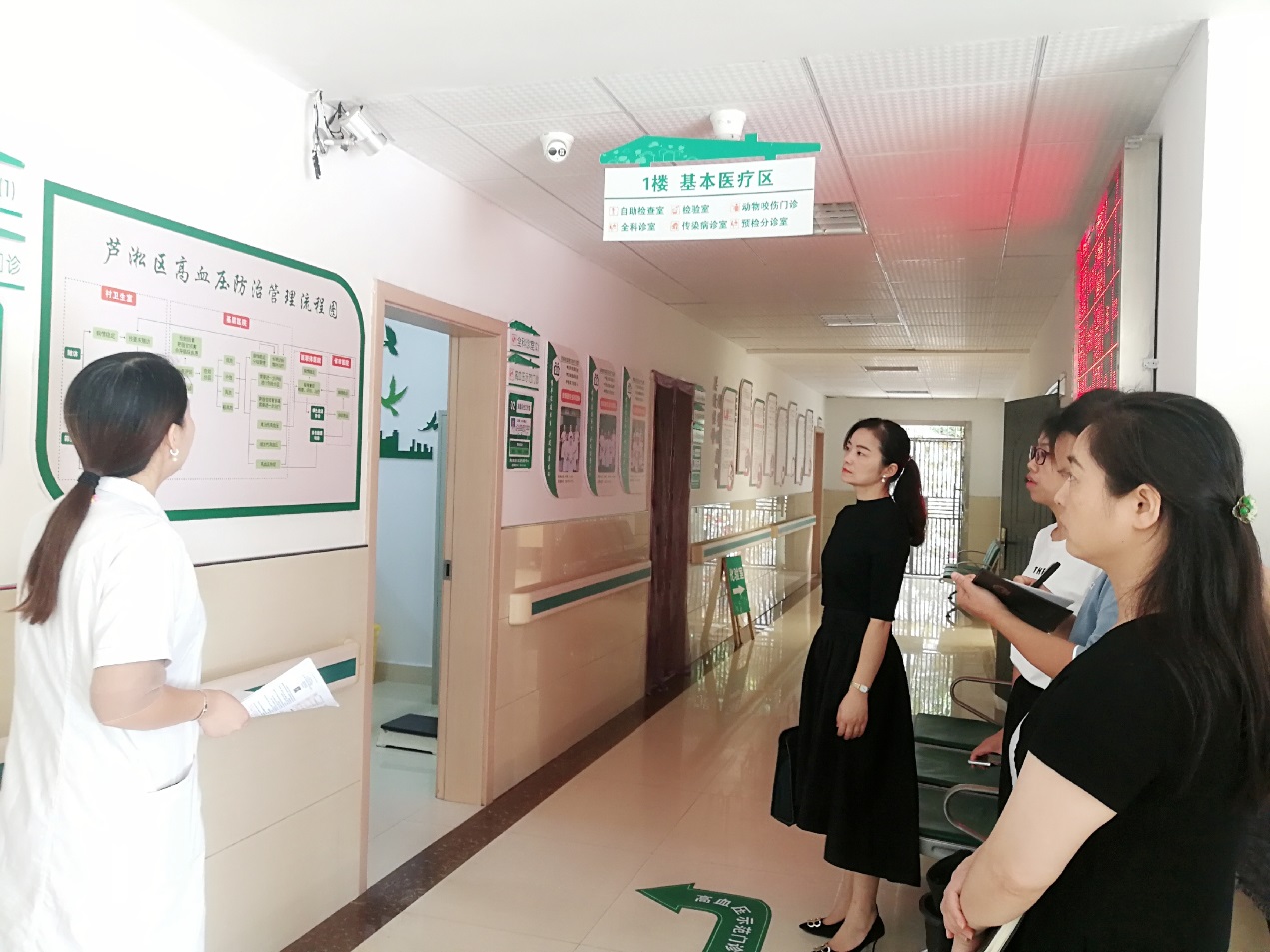 芦淞区开展高血压示范门诊建设看学议活动
