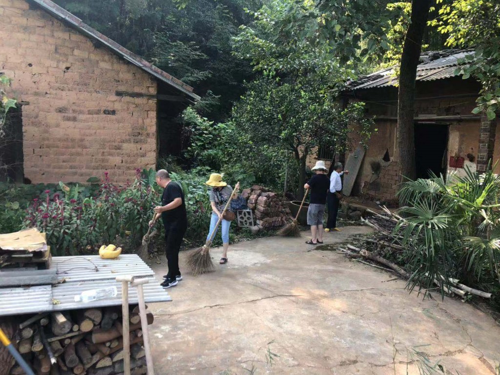 区水利局赴霞石村开展党建帮扶活动