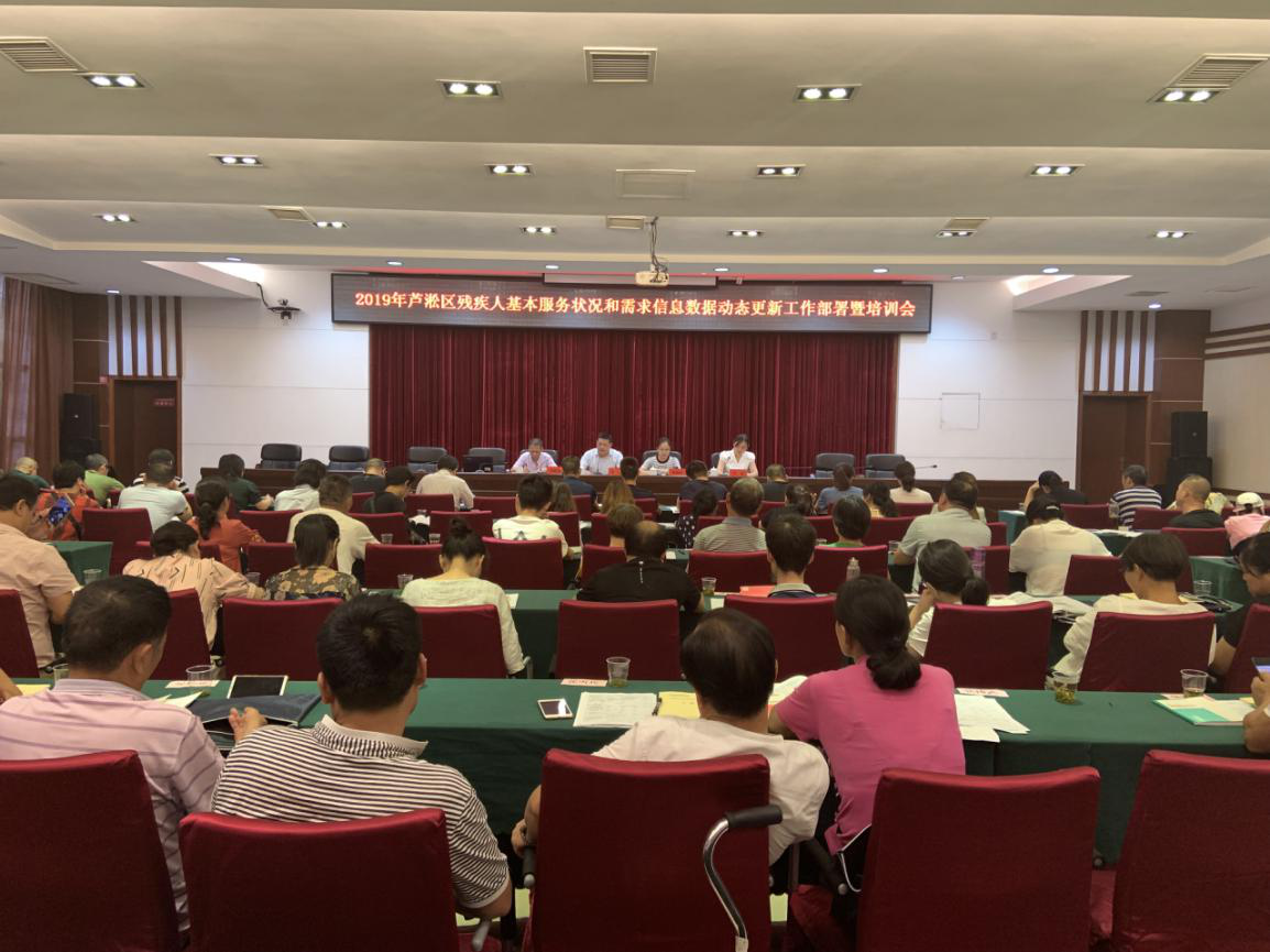 芦淞区举办2019年度残疾人基本服务状况和需求信息数据动态更新工作部署会暨业务培训班