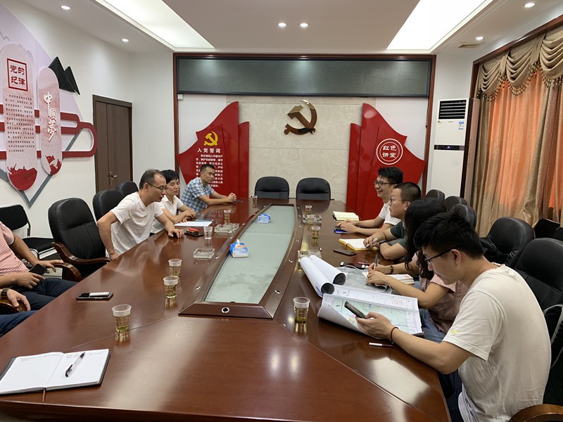 市发改委规划科一行到芦淞进行“十四五”规划调研