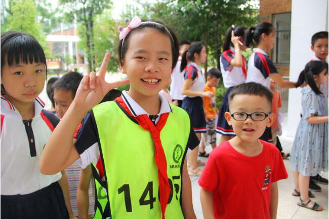 天元小学组织一年级新生入学综合活动