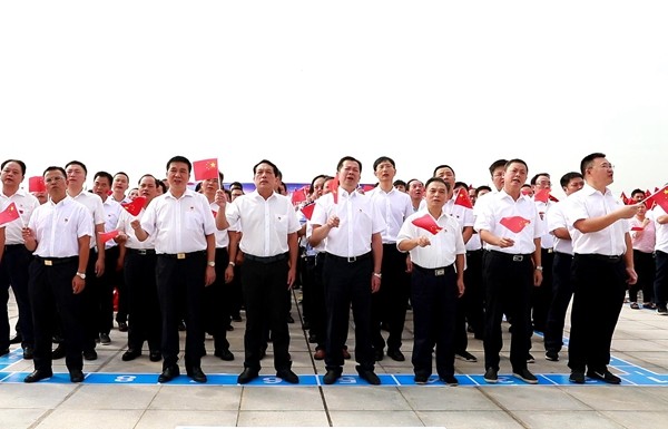 攸县举行“追梦动力谷•礼赞新中国”城乡大合唱 庆祝中华人民共和国成立70周年