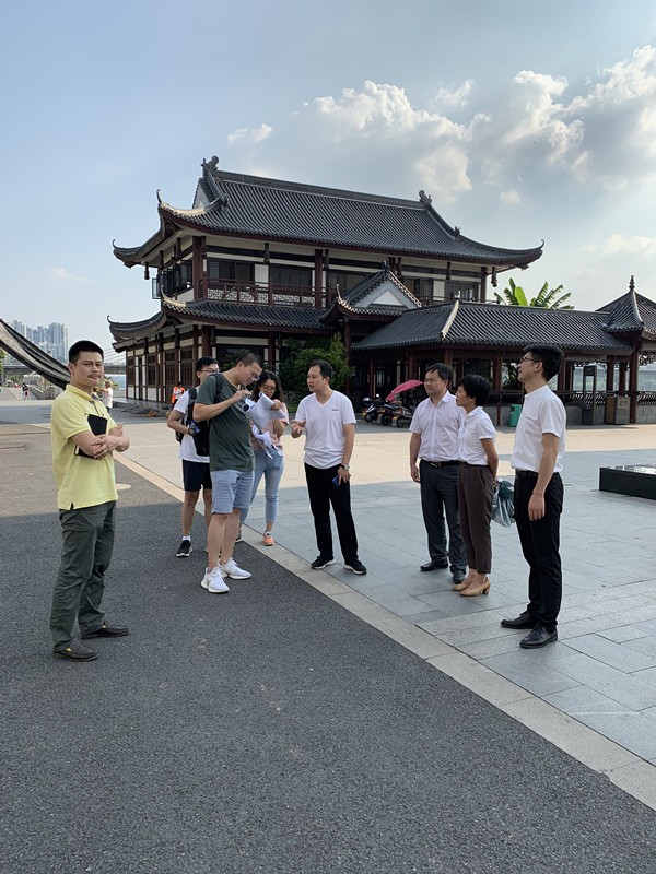 市发改委规划科一行到芦淞进行“十四五”规划调研