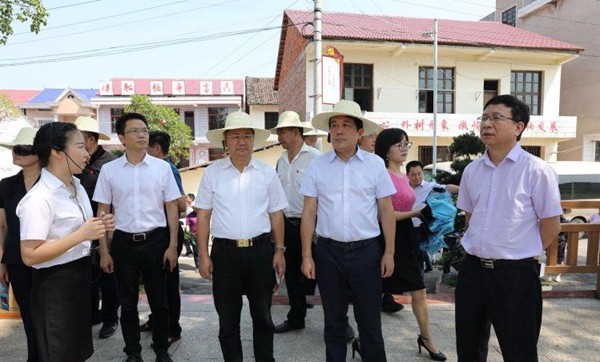 全市“两中心一平台”工作现场推进会走进攸县