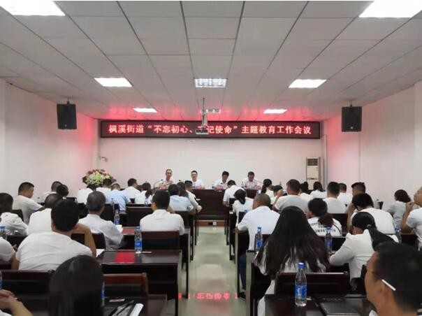 枫溪街道召开“不忘初心、牢记使命”主题教育工作会议