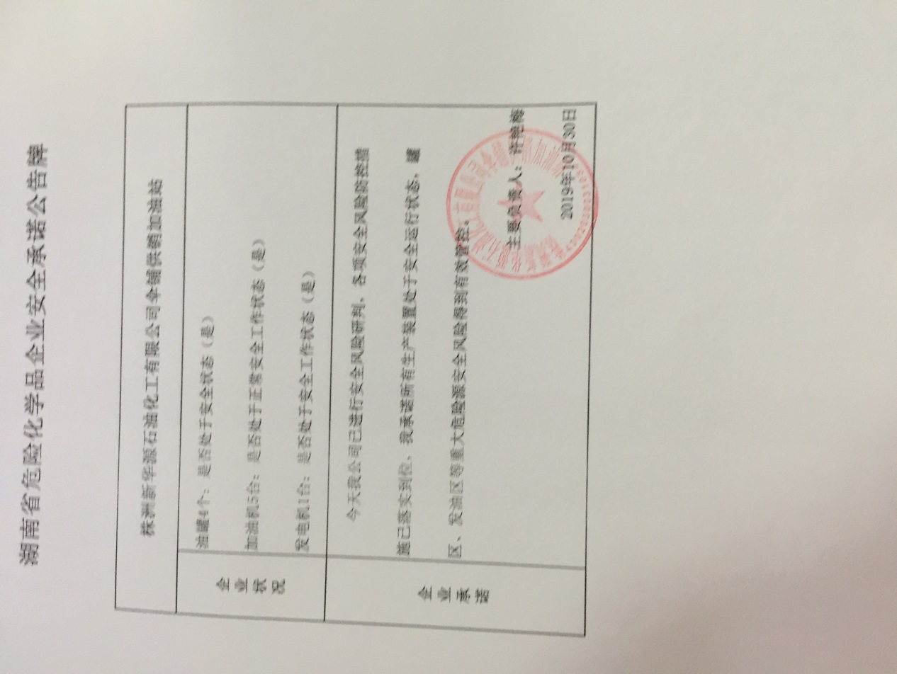 20191030安全承诺公告牌公示