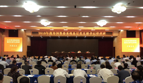 市国资委系统基层党支部书记培训班举行