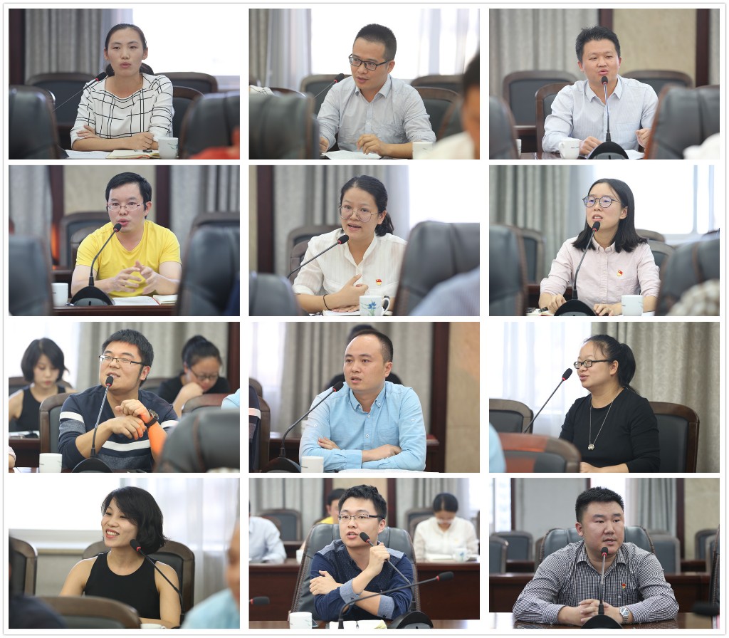 市人社局组织召开青年干部座谈会