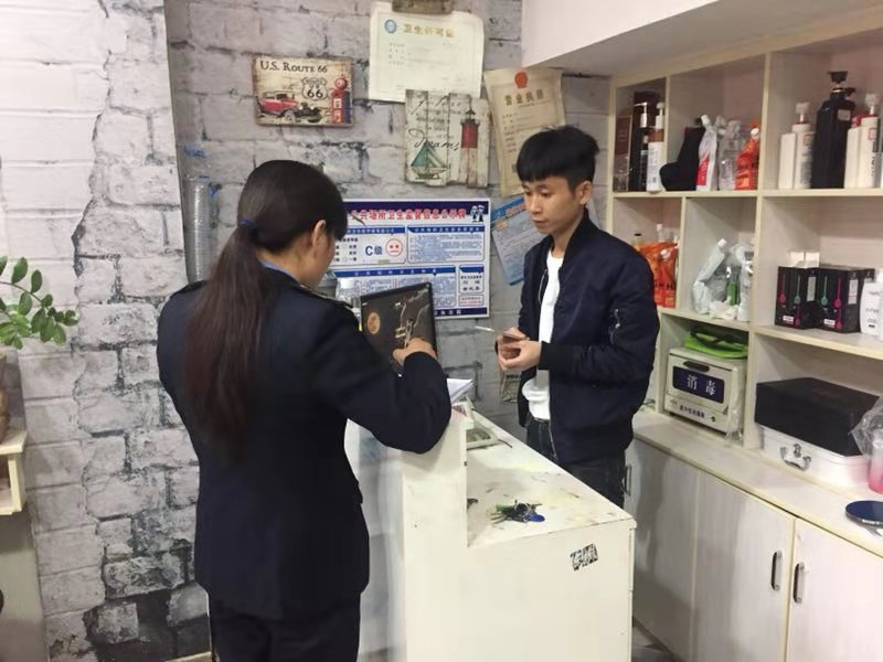 区卫生计生综合监督执法局强化督查迎接全国文明城市测评复查