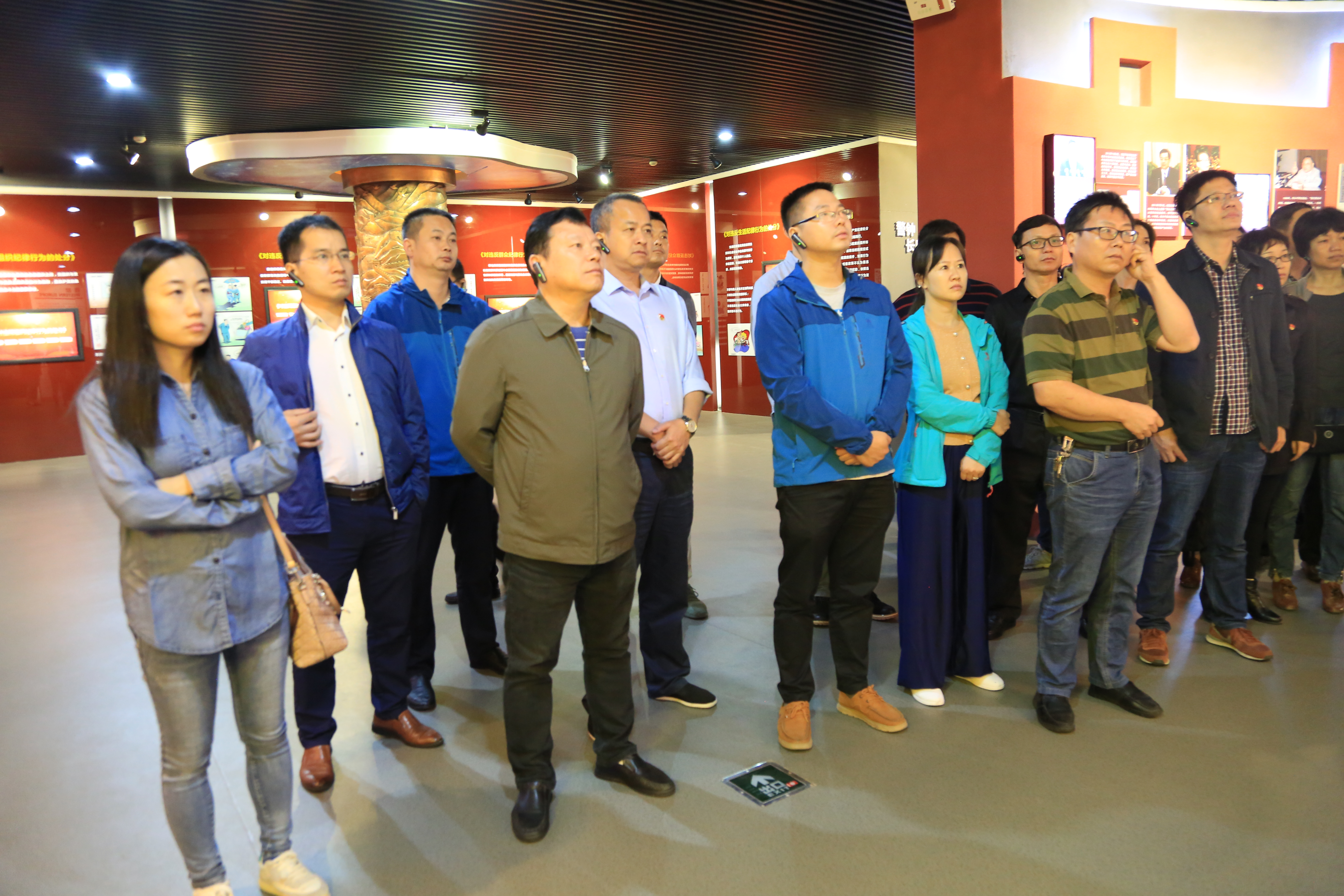 市政府金融办机关党支部赴桥头堡廉政反腐教育基地接受警示教育