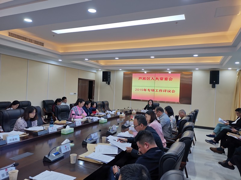 区人大常委会全票满意通过统计工作评议