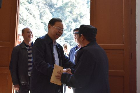 李晓葵同志一行深入炎陵调研软弱涣散基层党组织整顿工作并开展“五查五看”大走访