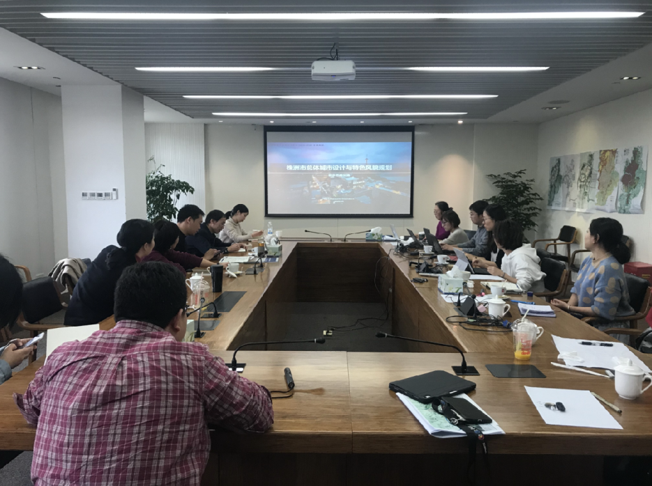 株洲市国土空间总体规划项目组赴中规院上海分院对接交流项目