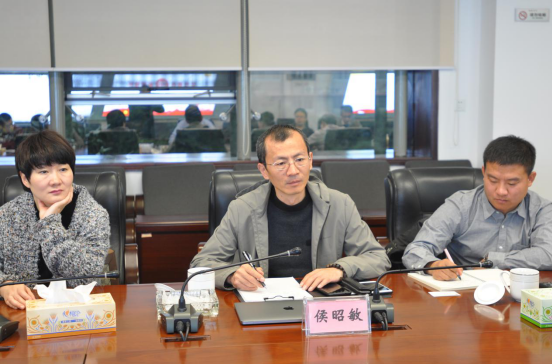 东华智慧城市股份有限公司应急安全事业部总裁侯昭敏一行到访市国资委