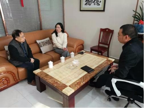 “四联”行动进行时--区审计局温暖企业不畏寒冬