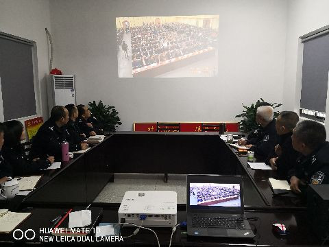 拘留所组织学习先进典型 坚守初心担使命