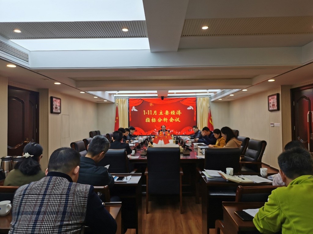 株洲市召开11月份经济形势研判分析会议