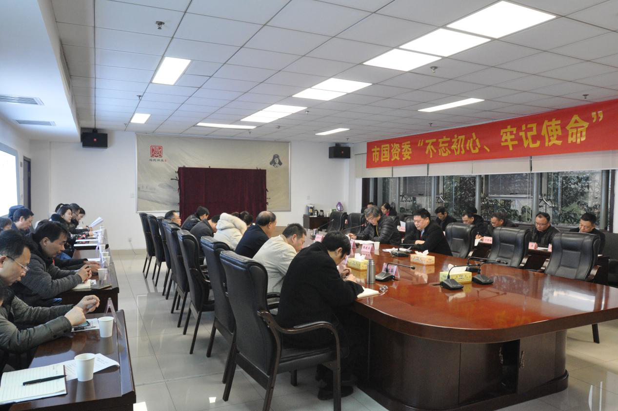 市国资委召开“不忘初心、牢记使命”主题教育总结大会