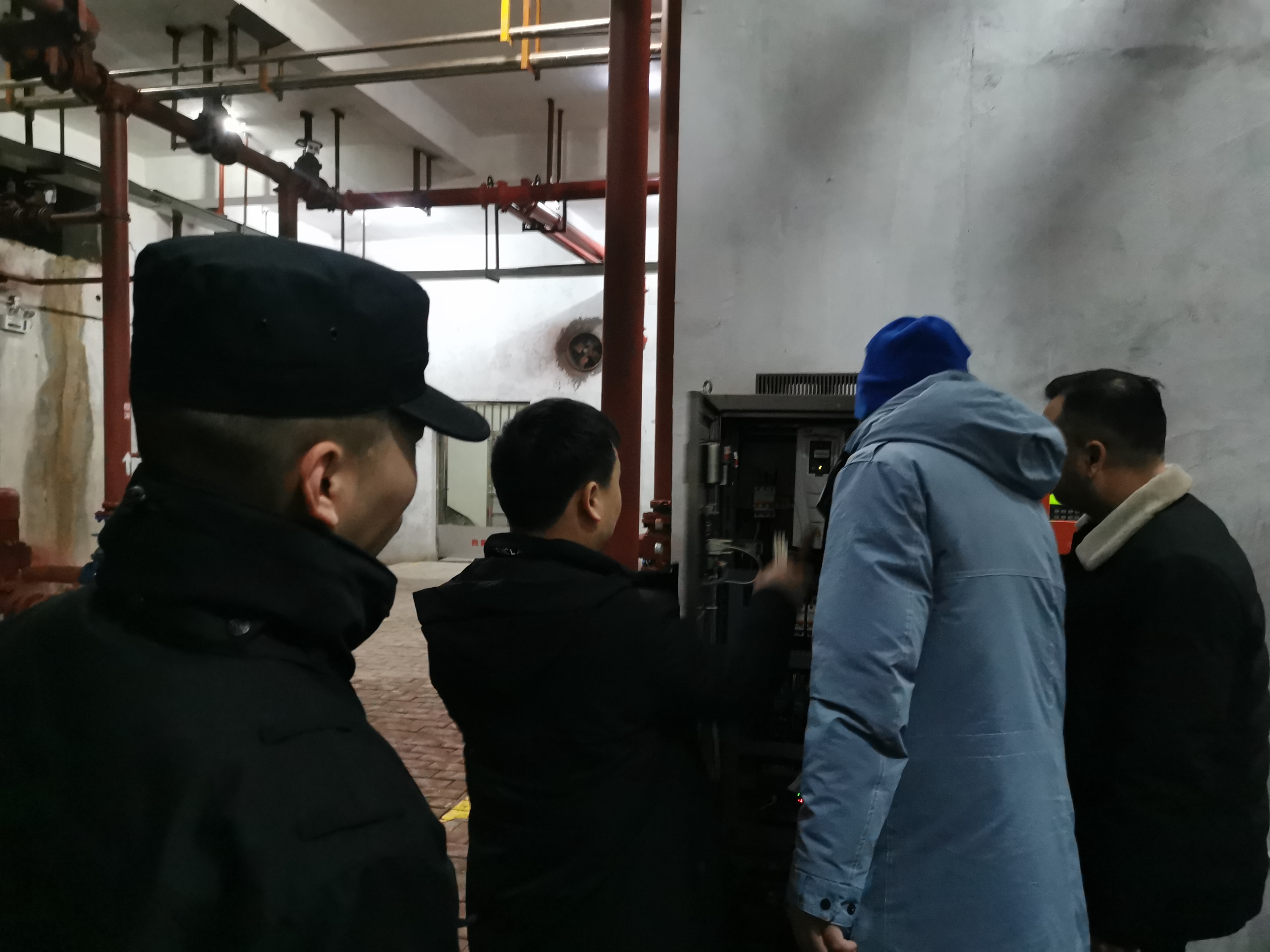 区机关事务服务中心开展春节节前安全生产检查工作