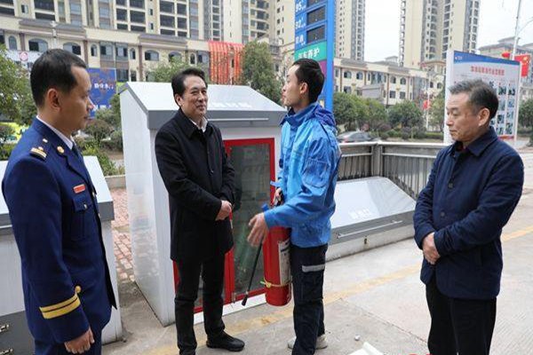 康月林带队督导检查安全生产工作：确保人民群众过个平安祥和的春节