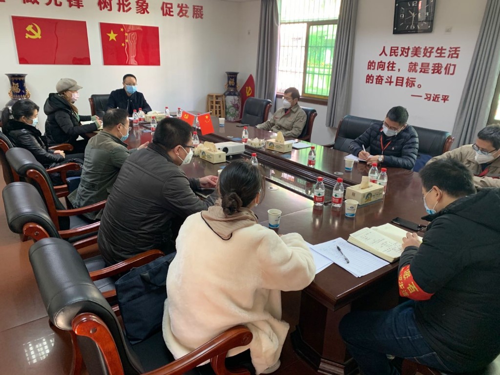 区领导督查指导企业复工复产工作