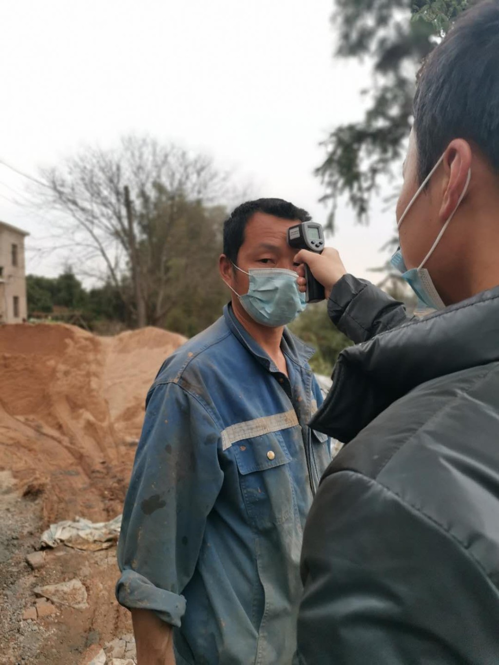 渌口区高标准农田建设项目全面复工